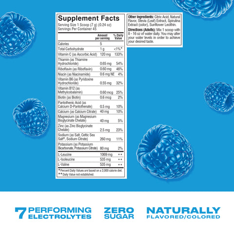Hydration Mix - Blue Raspberry