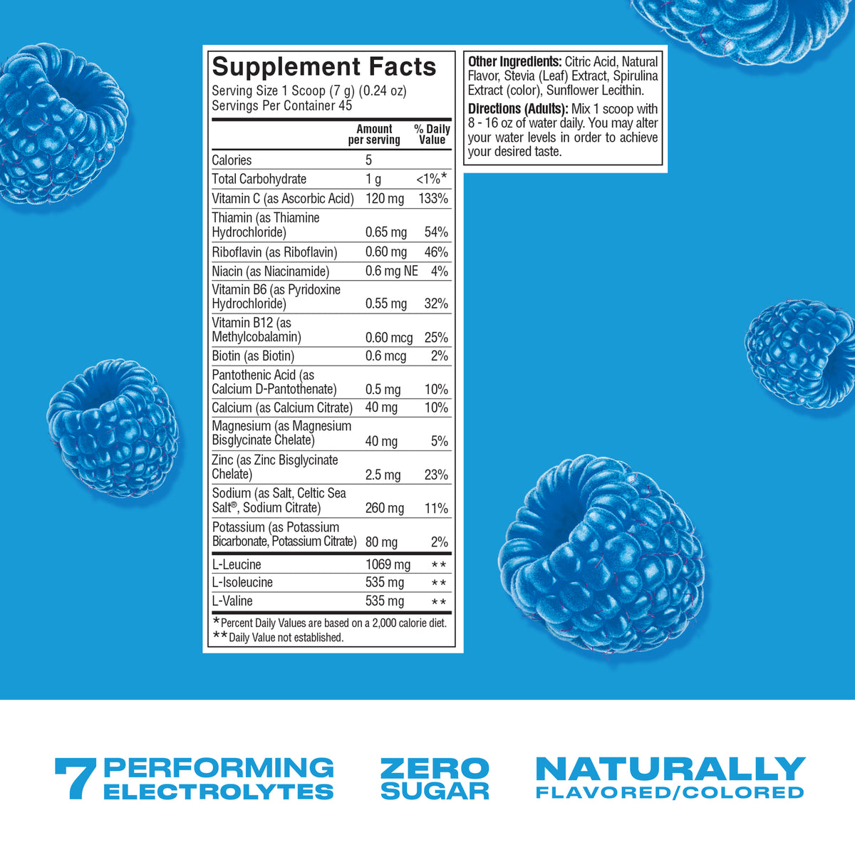 Blue Raspberry Hydration Stick Hydration Mix - Blue Raspberry – CWENCH USA