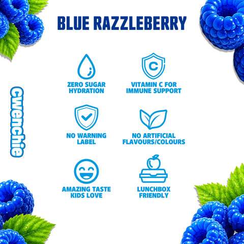 Cwenchie - Blue Razzleberry 4pk