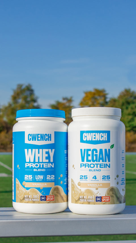 New Whey & Vegan Protein